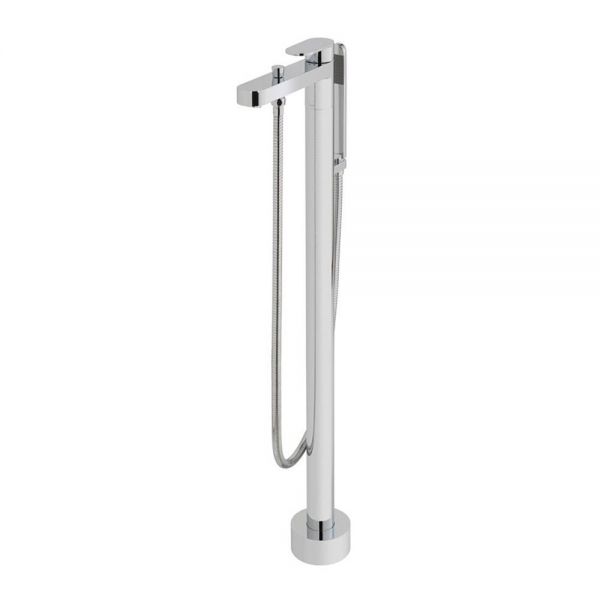 Vado Life Chrome Floor Standing Bath Shower Mixer Tap