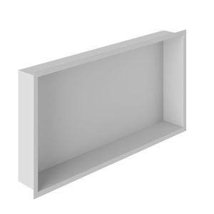 Vado Muse Matt White Shower Niche 623 x 323mm
