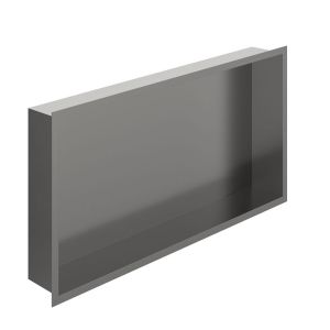 Vado Muse Pewter Shower Niche 623 x 323mm