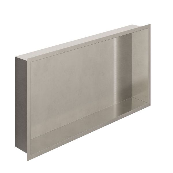 Vado Muse Stainless Steel Shower Niche 623 x 323mm