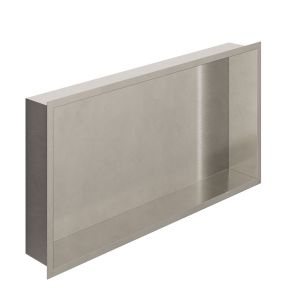 Vado Muse Stainless Steel Shower Niche 623 x 323mm