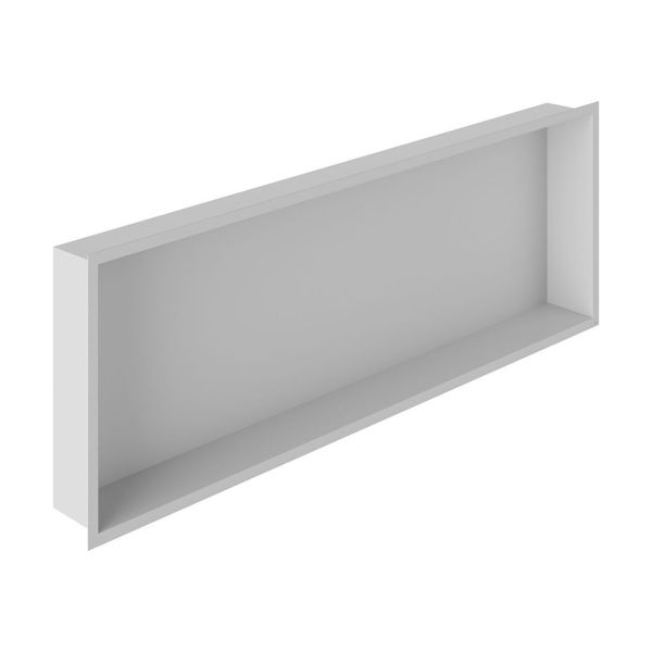 Vado Muse Matt White Shower Niche 923 x 323mm