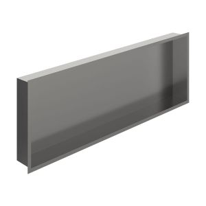 Vado Muse Pewter Shower Niche 923 x 323mm