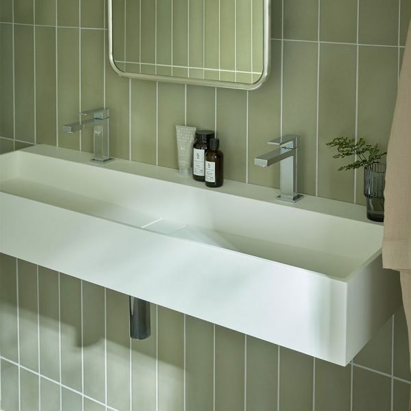 Vado Notion Chrome Mono Basin Mixer Tap with Universal Waste #4