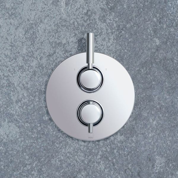 Vado Origins 2 Way Wall Mounted Concealed Valve With Integrated Diverter #2