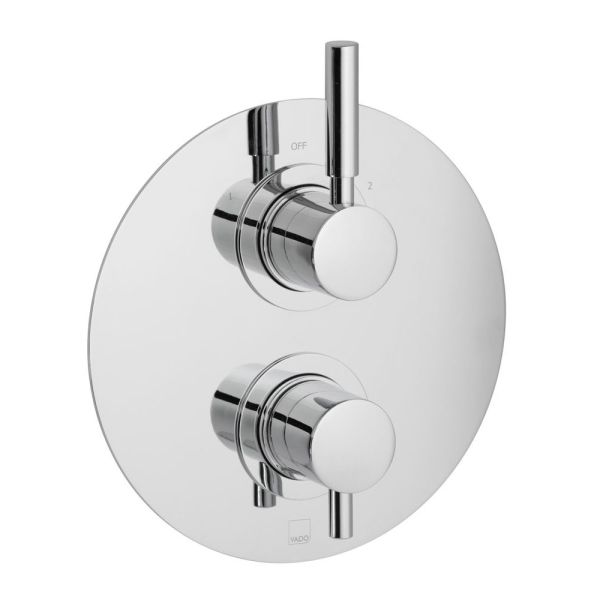 Vado Origins 2 Way Wall Mounted Concealed Valve With Integrated Diverter