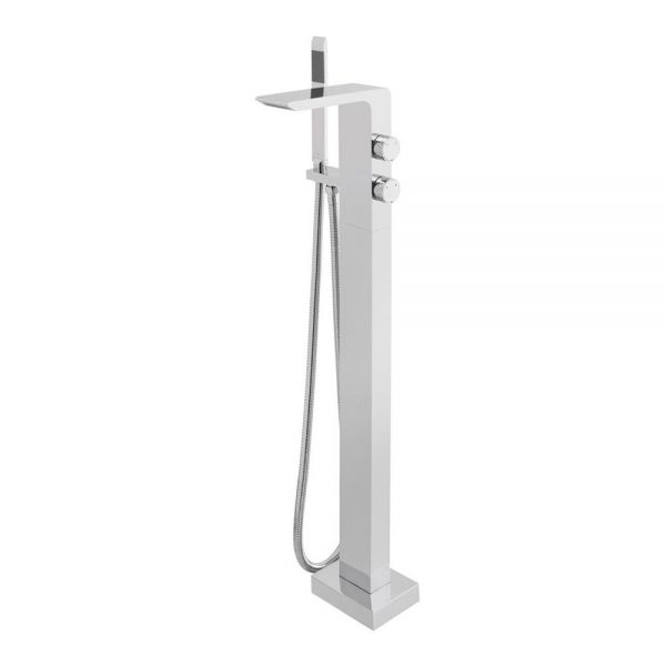 Vado Omika Chrome Floor Standing Bath Shower Mixer Tap