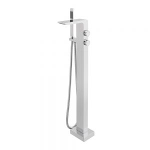 Vado Omika Chrome Floor Standing Bath Shower Mixer Tap