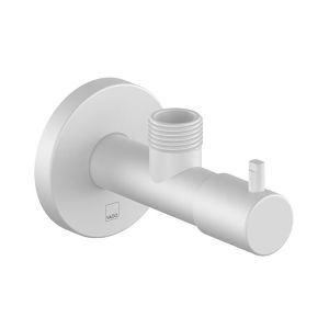 Vado Matt White Quarter Turn Angle Valve