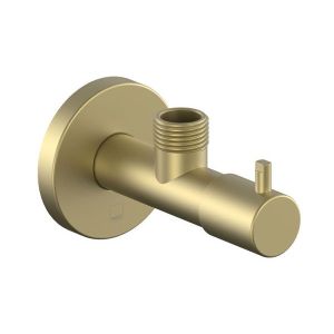 Vado Satin Brass Quarter Turn Angle Valve