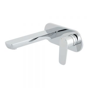 Vado Photon Chrome Wall Mounted Basin Mixer Tap