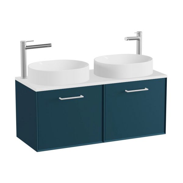 Vado Safari Wall Hung Atlantic Blue Vanity Unit 1000mm #2