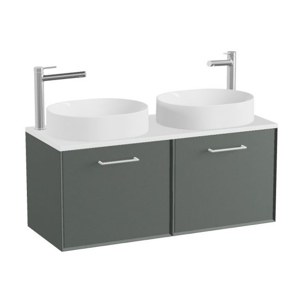 Vado Safari Wall Hung Charcoal Grey Vanity Unit 1000mm #2