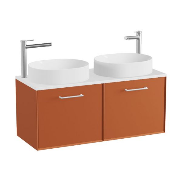 Vado Safari Wall Hung Terracotta Vanity Unit 1000mm #2