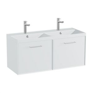 Vado Safari Wall Hung Arctic White Vanity Unit 1000mm