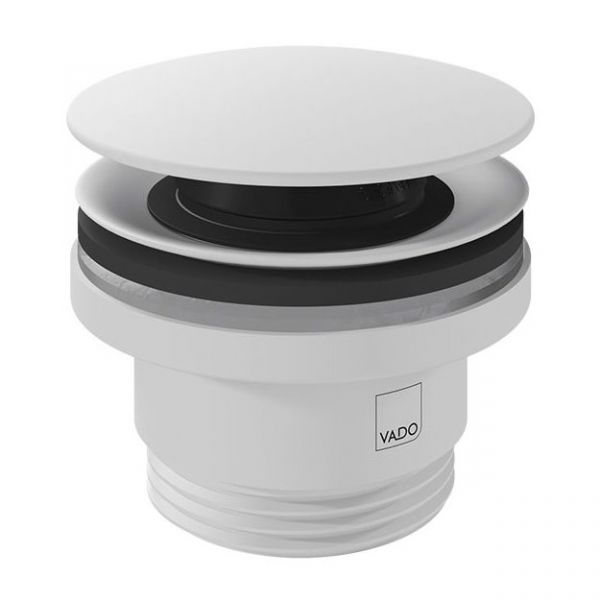 Vado Cameo Matt White Universal Basin Waste