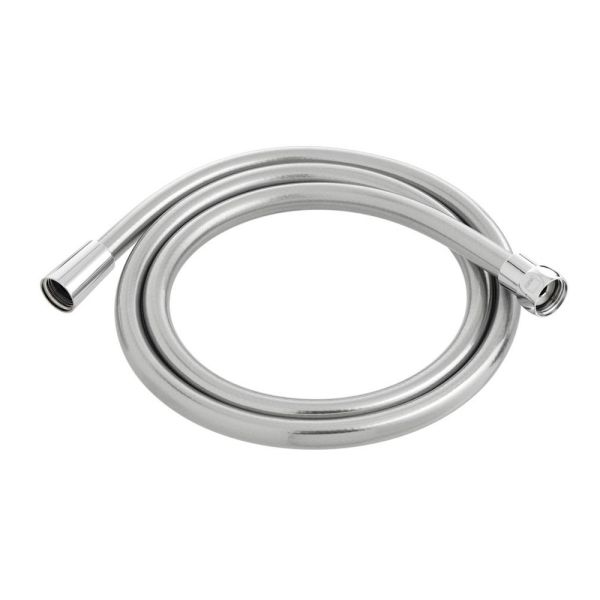 Vado Zoo Anti Twist Silver Shower Hose 1500mm