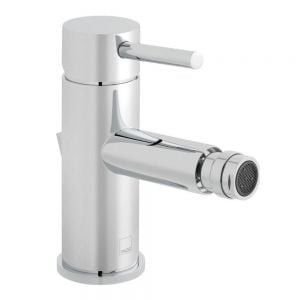 Vado Zoo Chrome Mono Bidet Mixer Tap with Pop Up Waste