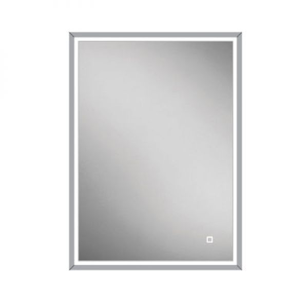 HIB Vanquish 50 Aluminium Recessed LED Single Door Bathroom Cabinet