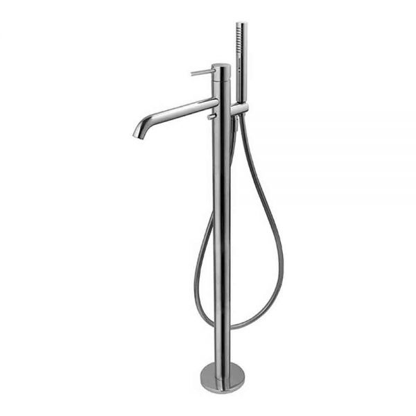 Vema Maira Chrome Floor Standing Bath Shower Mixer Tap