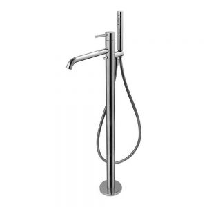 Vema Maira Chrome Floor Standing Bath Shower Mixer Tap