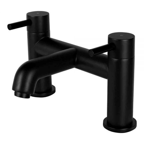 Vema Maira Matt Black Bath Filler Tap
