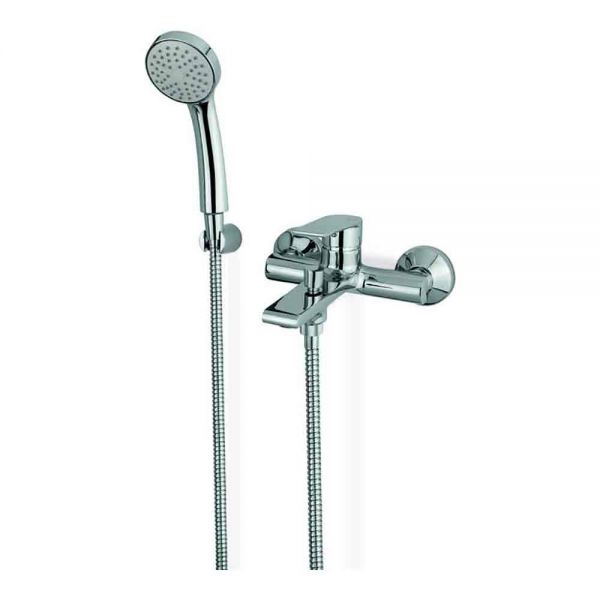 Vema Timea Chrome Wall Mounted Bath Shower Mixer Tap