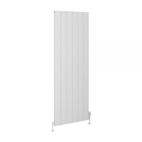 Eastbrook Vesima 1800 x 603 Matt White Aluminium Designer Radiator