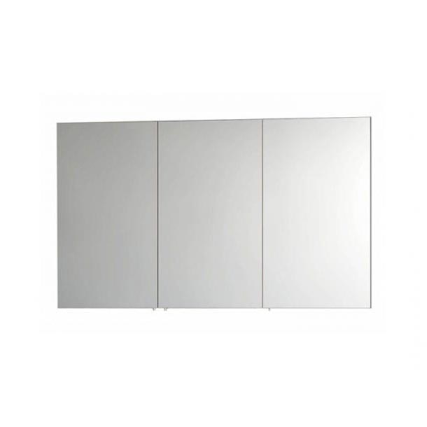 Vitra High Gloss White 3 Door 1200, Mirrored Bathroom Cabinet 900 Wide