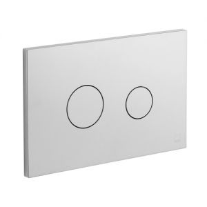 Vado Round Dual Flush Plate Chrome