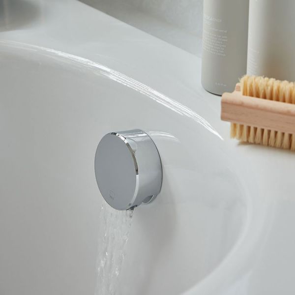 Vado Chrome Overflow Bath Filler Waste #2