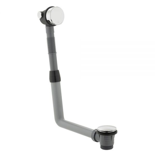 Vado Chrome Overflow Bath Filler Waste