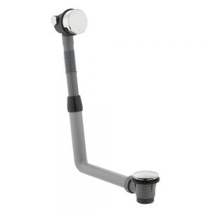 Vado Chrome Overflow Bath Filler Waste