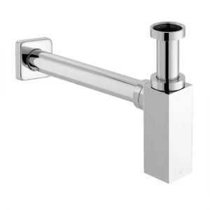Vado Chrome Contemporary Square Bottle Trap