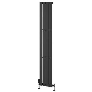Eastbrook Warrington Type 10 1800 x 300 Matt Anthracite Designer Radiator