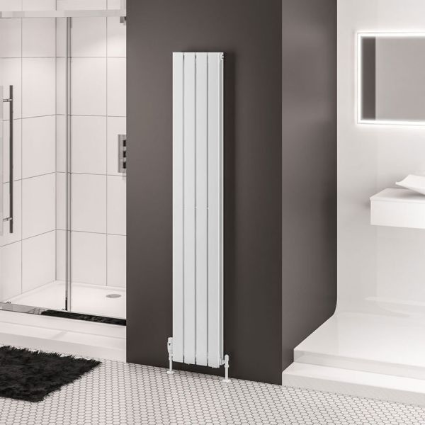 Eastbrook Warrington Type 20 1800 x 304 Gloss White Designer Radiator #2