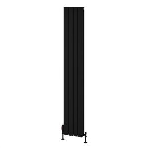 Eastbrook Warrington Type 20 1800 x 304 Matt Black Designer Radiator