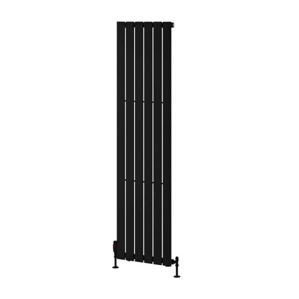 Eastbrook Warrington Type 10 1800 x 452 Matt Black Designer Radiator