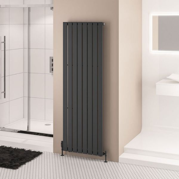 Eastbrook Warrington Type 10 1800 x 604 Matt Anthracite Designer Radiator #2