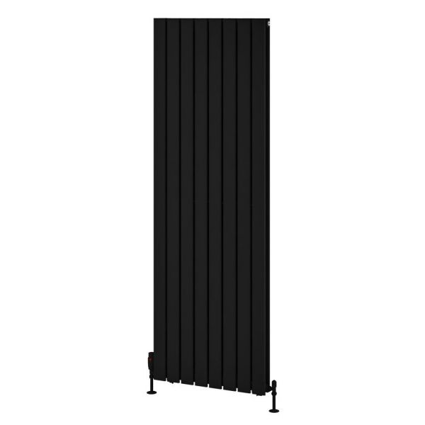 Eastbrook Warrington Type 20 1800 x 608 Matt Black Designer Radiator