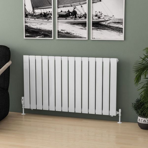 Eastbrook Warrington Type 10 600 x 1060 Gloss White Designer Radiator #2