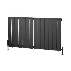Eastbrook Warrington Type 10 600 x 1060 Matt Anthracite Designer Radiator