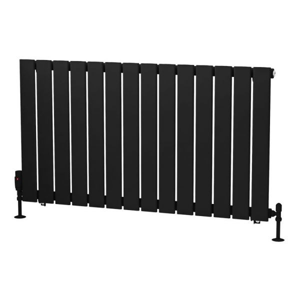 Eastbrook Warrington Type 10 600 x 1060 Matt Black Designer Radiator