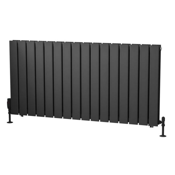 Eastbrook Warrington Type 20 600 x 1216 Matt Anthracite Designer Radiator