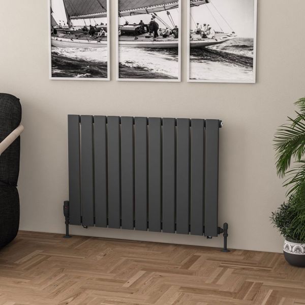 Eastbrook Warrington Type 10 600 x 832 Matt Anthracite Designer Radiator #2