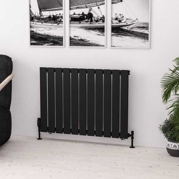 Eastbrook Warrington Type 10 600 x 832 Matt Black Designer Radiator #2