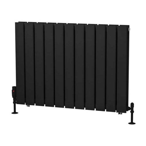 Eastbrook Warrington Type 20 600 x 836 Matt Black Designer Radiator