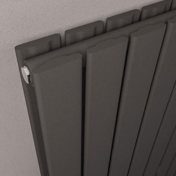 Eastbrook Warrington Type 20 600 x 456 Matt Anthracite Designer Radiator #3