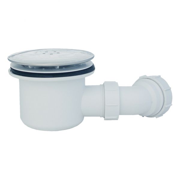 Moods Deluxe 45mm Low Profile Offset Quadrant Right Hand Shower Tray 900 x 760mm #2