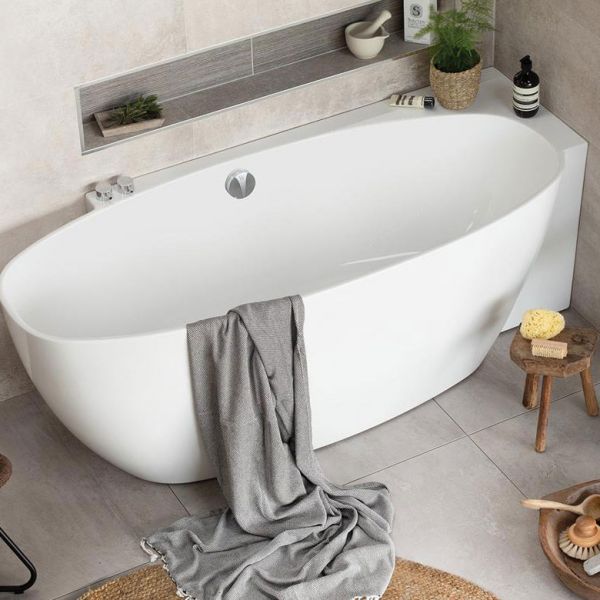 Waters Baths Coast 1700mm Right Hand Corner Bath #6